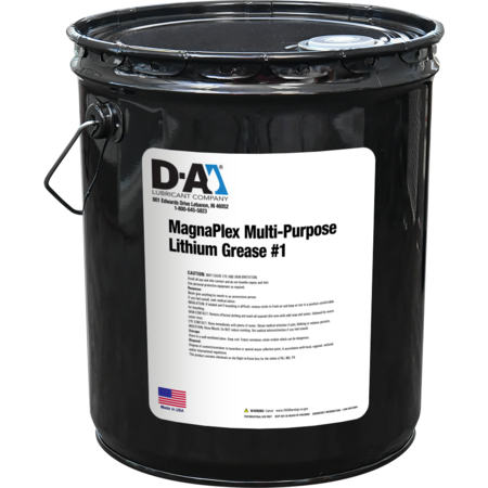 D-A LUBRICANT CO D-A MagnaPlex Multi-Purpose Lithium Grease #1 - 35 Lb Metal Pail 12719